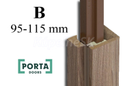 PORTA Doors Porta RENOVA obklad kovovej zárubne, fólia Portadecor, hrúbka steny B 95-115mm