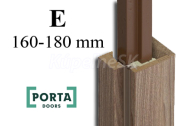 PORTA Doors Porta RENOVA obklad kovovej zárubne, fól Portadecor, hrúbka steny E 160-180mm