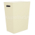 Sapho ECO PELLE kôš na prádlo 43x48x26cm, krémová