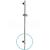 Sapho Posuvný držiak sprchy, vývod vody, 720mm, chróm
