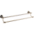 Sapho DIAMOND dvojitý držiak uterákov 600mm, bronz
