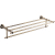 Sapho DIAMOND polica na uteráky s madlom 600mm, bronz