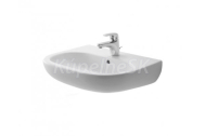 Duravit D-CODE, umývadlo 45x34cm, biele, 07054500002