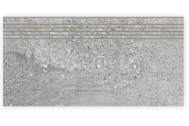 Rako STONES dlažba schodovka 30x60cm, šedá matná, DCPSE667, 1.tr.