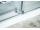 Aquatek TEKNO R53 Rohový sprchový kút 140x90x210cm,Univerz.posuvné dvere, chróm, číre sklo
