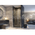 Aquatek GLASS B1 Sprchové dvere do niky 100x195cm, krídlové dvere, biele, matné sklo