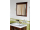 Sapho CROSS zrkadlo 700x800x35mm, mahagon