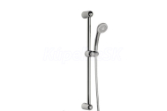 Aqualine PIANI sprchová súprava, posuvný držiak, chróm