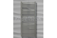 Kúpeľňový radiátor, rebríkový, oblý, s profilmi, š. 450 v. 776mm, výkon 491 W, biely