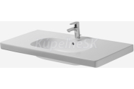 Duravit D-CODE umývadlo 105 cm, biele, 03421000002