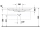 Duravit D-CODE umývadlo 105x48 cm, biele, 03421000002