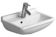 Duravit Starck 3 Handrinse basin 45 cm Starck 3 with overflow white