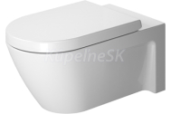 Duravit STARCK 2 misa WC závesná 36x62cm, biela, s WonderGliss, vhodná na SensoWasch