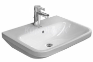 Duravit DuraStyle Washbasin 55 cm DuraStyle white with OF. with TP, 1 TH