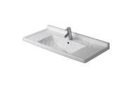 Duravit STARCK 3 umývadlo nábytkové 85 cm, biele, s úpravou WonderGliss, 03048000001