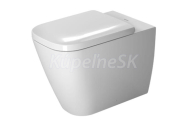 Duravit Happy D.2 Toilet floor st. 57 cm Happy D.2 white, washdown, hori.outlet