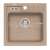 Alveus NIAGARA 20 kuchynský granitový drez so sifónom 46,5x46,5 - G-55 Beige 1089483