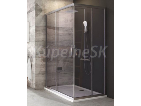Ravak BLIX BLRV2K 1.diel pre sprchový kút rohový 120x..x190,Satin,Transparent + vešiak
