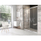 Ravak BLDP4-160, 4-dielne sprchové dvere do niky, posuv, 160x190 Bright alu,Transp