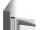 Ravak BLDP4-200, 4-dielne sprchové dvere do niky, posuv, 200x190 Bright alu,Transp