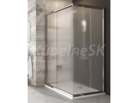 Ravak BLIX BLRV2K 1.diel pre sprchový kút rohový 90x..x190,Bright alu,Grape + vešiak