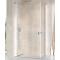Ravak CHROME CRV1-80 sprchové dvere pre rohový s. kút, krídlové, Biela,Transparent+Cleaner
