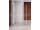 Ravak CHROME CRV1-80 sprchové dvere pre rohový s. kút, krídlové, Satin,Transparent 1QV40U0