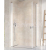 Ravak CHROME CRV1-90 sprchové dvere pre rohový s. kút, krídlové, Biela,Transparent+Cleaner