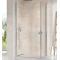 Ravak CHROME CRV1-90 sprchové dvere pre rohový s.kút,krídlové, Bright alu,Transpar+Cleaner