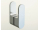 Ravak CHROME CSDL2-90, 2-dielne sprchové dvere do niky, Satin,Transp
