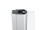 Ravak CHROME CSDL2-110, 2-dielne sprchové dvere do niky, Satin,Transp