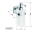 Sapho X-SQUARE dávkovač mydla 250ml, chróm