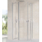 Ravak CHROME CRV2-100 sprchové dvere pre rohový s.kút, krídlové, Bright alu,Transp +vešiak