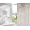 Ravak CHROME CRV2-110 sprchové dvere pre rohový s.kút, krídlové, Satin,Transp