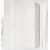 Ravak CHROME CPS-100, 1-dielna pevná stena Satin,Transparent
