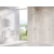 Ravak CHROME CPS-100, 1-dielna pevná stena Satin,Transparent 9QVA0U00Z1