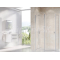 Ravak CHROME CPS-100, 1-dielna pevná stena Satin,Transparent 9QVA0U00Z1