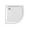Ravak Vanička ELIPSO PRO 90x90 CHROME liaty mramor biela XA247701010 + sifón