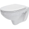 Cersanit DELFI WC misa závesná 36x52cm, Biela K11-0021
