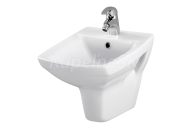 Cersanit CARINA Bidet závesný 35,5x52,5cm, Biela K31-010