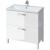 Cersanit MELAR Skrinka 79x69x45 pod umývadlo COMO,Colour,City 80, Biela Lesk S614-011