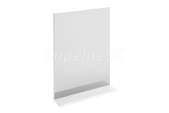 Cersanit MELAR zrkadlo s poličkou 50x65x12cm, Biela Lesk S614-006