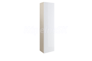 Cersanit SMART Skrinka vysoká 42x170x32cm, Light Ash/Biela Lesk S568-006