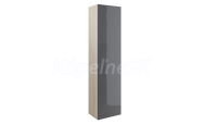 Cersanit SMART Skrinka vysoká 42x170x32cm, Light Ash/Šedá lesk S568-007