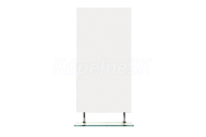 Sapho WEGA zrkadlo 400x800mm, s policou