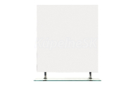 Sapho WEGA zrkadlo 800x800mm, s policou
