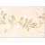 Cersanit 260/ELENA Cream Inserto 25X35 obklad-dekor, OD145-005
