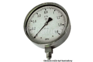 Tlakomer membránový 150mm 16 kPa 03388