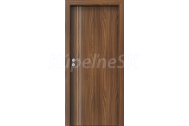 PORTA Doors SET Rámové dvere LINE, vzor B.1, farba Orech Modena 1, so zárubňou a kľučkou