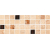 Cersanit SAHARA BEIGE BORDER MOSAIC 11,7X29,5, glaz.gres-dekor OD358-004,1.tr.